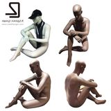 Cheap Male Full Body Mannequin, Sitting Mannequin