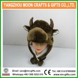 Custom Winter Plush Hat Animal Hat with Earflap