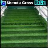 Green Artificial Grass Carpet for Stairs with 25mm Height