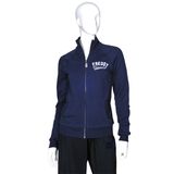 Cheap Custom Women's Cotton Fleece Sport Jacket