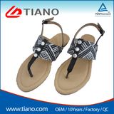 TPR Sole Beach Woman Flat Sandals