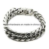 Hip-Hop Heavy Casting Stainless Steel Cuban Chain Bracelet