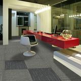 Rain-1/10 Gauge PP Material Office Tufted Carpet Tile with Eco-Bitumen Back