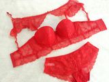 Sexy Hot New Designset, , Lovely Push up Bra, Festival Red, Desi Bra Panty Image, Lingerie Epb425