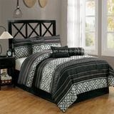 China Wholesale 7 Pieces Small MOQ Jacquard Bedding Set