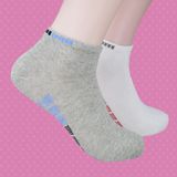 Wholesale Combed Cotton Thin Geometric Womem Ship Socks