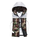 Men Hooded Vest Jackets Men Casual Jackets Women Sleeveless Jacket