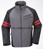 Men's Softshell Workwear Waterproof Jacket with Reflective Tapes