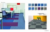 PP Material Office Carpet Tile with Eco-Bitumen Backing