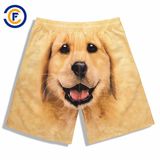 Oeko-Tex Full Waist Polyester Patterned Men Board Short Swimwear