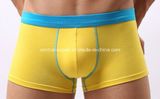 Fashion Boxer Brief Plain Men Underwear