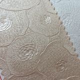 Synthetic Floral Design PVC Leather for Wall Upholstery