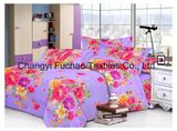 Poly/Cotton King Size Home Textile Bedding Set/ Bed Sheet