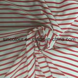 88%Polyester 12%Spandex Striped Aop Fabric for Swimwear