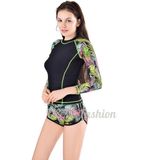 Long Sleeve Tankini Push up Swimwear Bikinis Bathing Suits Swimsuit