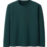 Solid Color Long-Sleeve T-Shirt Mens Shirt