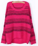 Stripe Loose Sweater (BTX705)
