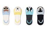 Fashion Cartoon Dog Jacquard Invisible Boat Cotton Sock in Various Colors and Designs