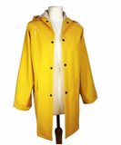 Sanitation Workers Heavy Duty Breathable Raincoat with Reflective Strips