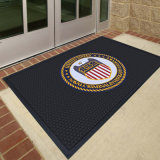 Embossed Rubber Printed Logo Custom Promotion Branding Marketing Carpet Welcome Door Floor Mats