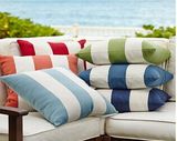 Polyester Stripe Indoor Outdoor Cushion