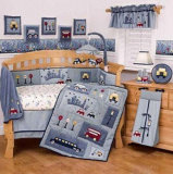 New Arrival 100% Cotton Baby Crib Bedding Set (baby 005)