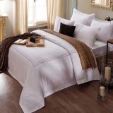 100% Egyptian Cotton Bedding Sets Satin for Hotel (DPF10724)