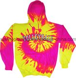 Wholesale Custom Pullover Tie Dye Hoodies Digital Printing