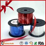 Red Faux Paper Solid Ribbon Roll for Wrapping