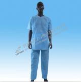 Hot! Nonwoven Disposable Hospital Pajamas, Patient Pajamas Uniform