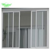 White Frame Color Aluminum Sliding Window with Mosquito Net