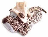 Walk Comfortably High Quality Durable Using Various Plush Lady Indoor Slippers