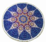 Multi-Purpose Large Circle Mandala Custom Round Beach Towel