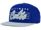 Royalblue Snapback Cap with 3D Embroidery Logo