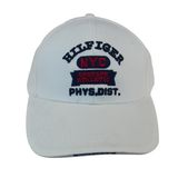 Custom 3D Embroidery Sports Hat White Cotton Baseball Cap