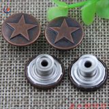 Factory Custom Metal Denim Jeans Button for Garments