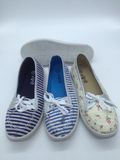 Latest Design Women Injection Dance Shoes Canvas Shoes (ZL831-4)