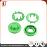 Simple Color Matching Prong Snap Metal Garment Button