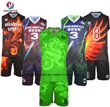 Custom Wholesale OEM Reversible Basketball Jersey Uniforms