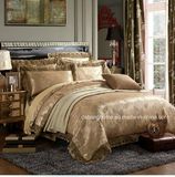 Printed Wholesale 100% Cotton Real Silk Bedding Set