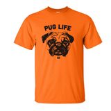 Custom Men Cotton Sports Training T Shirt with Orange Color