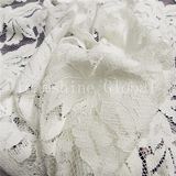 Leaves Shaped Fashion White Cotton African Fabric Lace (NF1011)