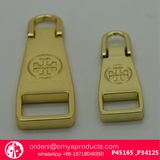 Designer Handbag Brass Zipper Puller with Custom Logo Engraved