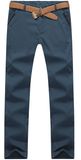 Men's Classical Simple Design Casual Chino Washing Cotton Pants (6636)