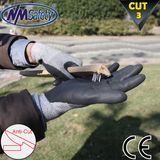 Nmsafety Foam Nitrile Coated Hppe Cut Resistant Glove