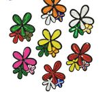 Cute Sequins Shiny Flower Patch Embroidery Lace