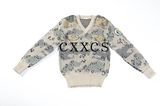 Military Camouflage Wool Pullover