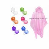 Good Quality Wholesale Price Disposable Raincoat Ball with Keychain Soccer Ball Shape Made of PE in Guangzhou