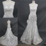 Halter Beading Mermaid Lace Bridal Dress Wedding Gown Long Train