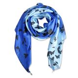 Ladies Fashion Printed Polyester Spring Artificial Silk Scarf